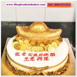 Bánh Sinh Nhật Hũ Vàng - VA87